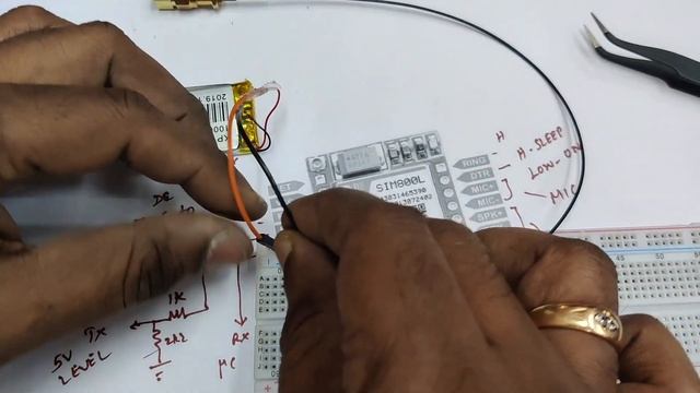SIM800L GSM Made easy -AT commands Dial & SMS смотреть онлайн
