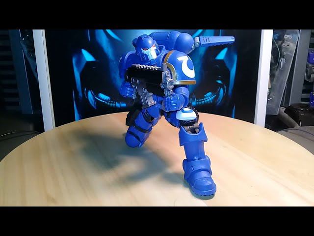 Trophy chase! Warhammer 40K Ultramarines Reiver by McFarlane Toys. смотреть онлайн
