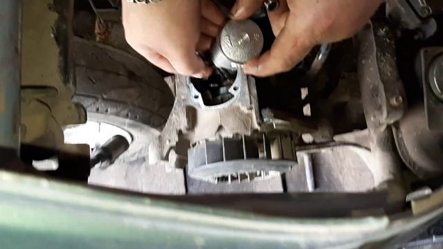 Honda Dio Af18 замена поршневой ЦПГ