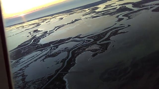 Takeoff from Venice, Italy - Marco Polo Airport - Despegue Venecia, Italia смотреть онлайн