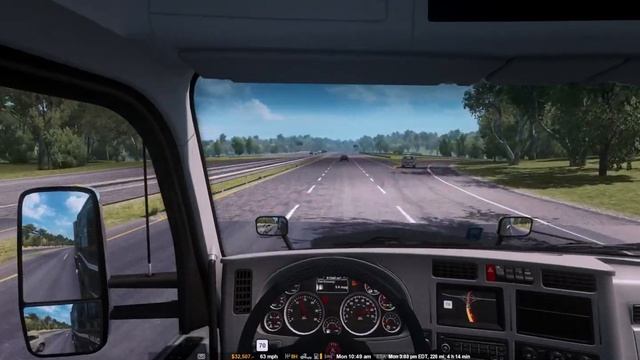 American Truck Simulator #56 (Hard Economy) - SUGAR TO MYRTLE BEACH | Monday Week 32 смотреть онлайн
