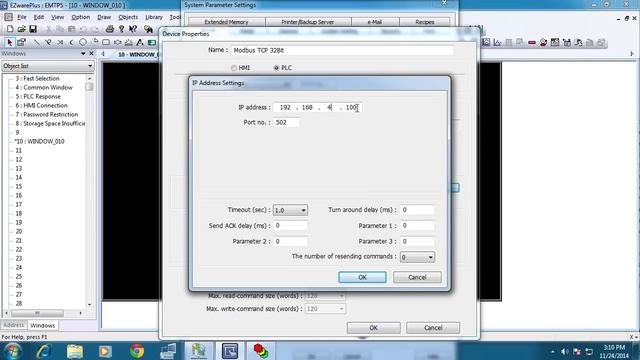 WAGO PLC (CoDeSyS) & Modbus/TCP HMI