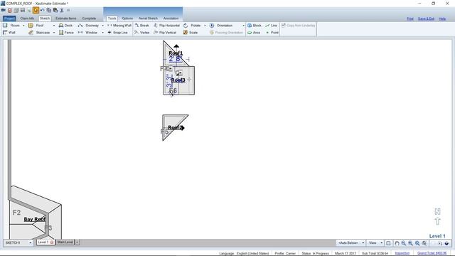 Sketch a Bay Window Roof смотреть онлайн