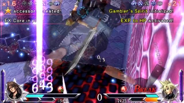 [Dissidia 012 Online] RDF2050 (Squall/Firion) vs Wheels (Cloud/WoL) смотреть онлайн