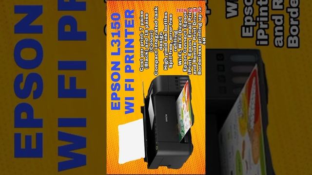 EPSON L3150 WI FI PRINTER || WI FI PRINTER || BEST PRINTER смотреть онлайн