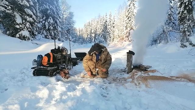 Ловля Хариуса. За хариусом зимой ! смотреть онлайн