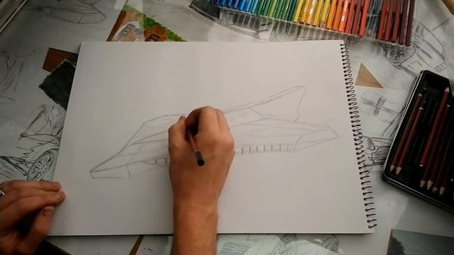 Sketch of a plane смотреть онлайн