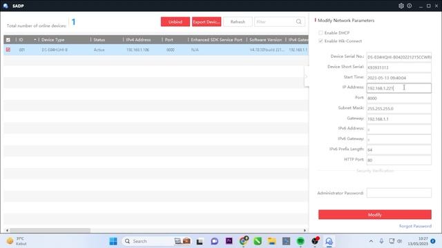 How To Set Up Hikvision DVR Static IP Settings Using SADP Tools