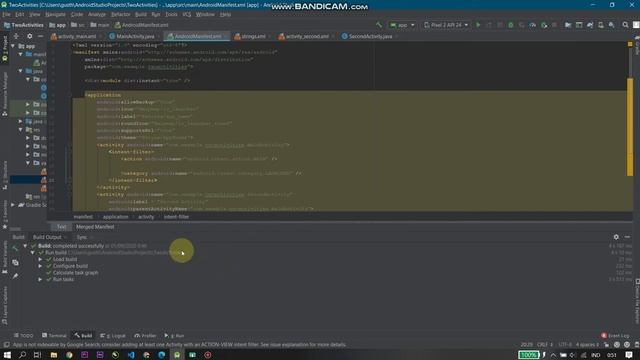 02.1 Activities and Intents - CodeLabs | Pemrograman Bergerak смотреть онлайн