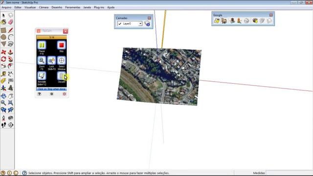 Obter topografia do Google Earth no SketchUp смотреть онлайн