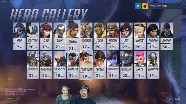Overwatch Halloween Skin Review - GameJammin and Diana first look смотреть онлайн