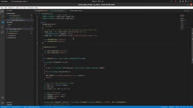 Basic OpenCV with ROS for Drones смотреть онлайн