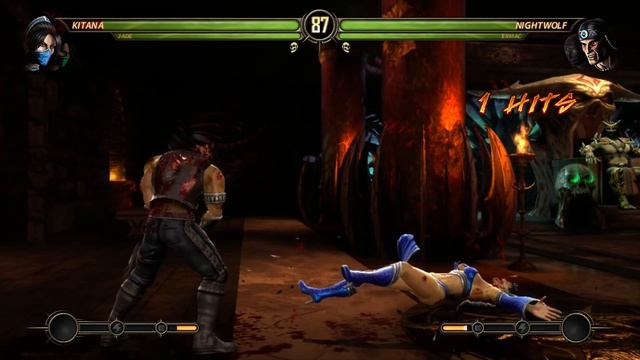 Mortal Kombat IX - Tag Ladder - Kitana & Jade смотреть онлайн