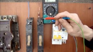 Как проверить контакты на автомате