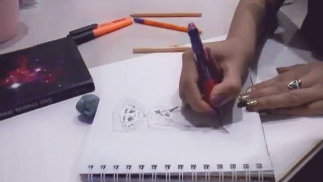 Мой первый рисунок в sketch book смотреть онлайн