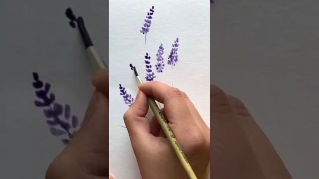 Рисуем лаванду смотреть онлайн