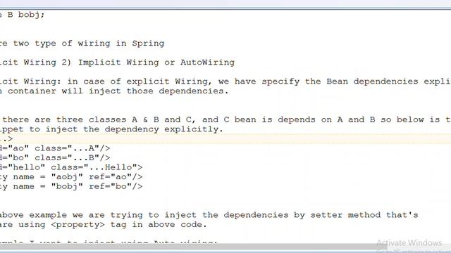 Spring AutoWiring смотреть онлайн