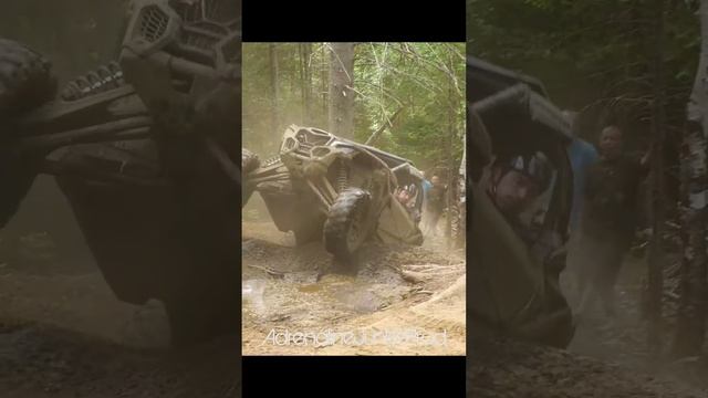 UTV FAILS - Can-Am Maverick X3 Rolls! #Shorts смотреть онлайн