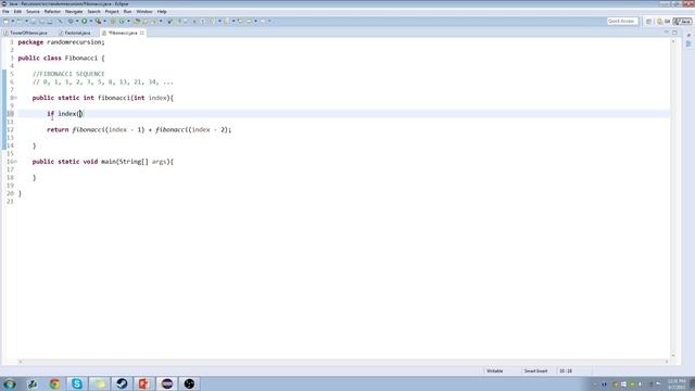 JAVA: Recursive Problems - Fibonacci смотреть онлайн