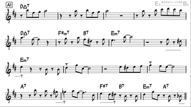 Samba de Orfeu (Samba De Orpheu) - Easy Solo Example for Tenor Sax смотреть онлайн