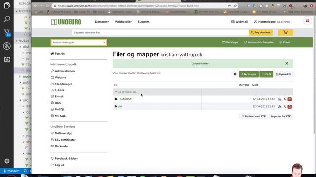 VueJS | Upload to FTP-hosting server part II смотреть онлайн