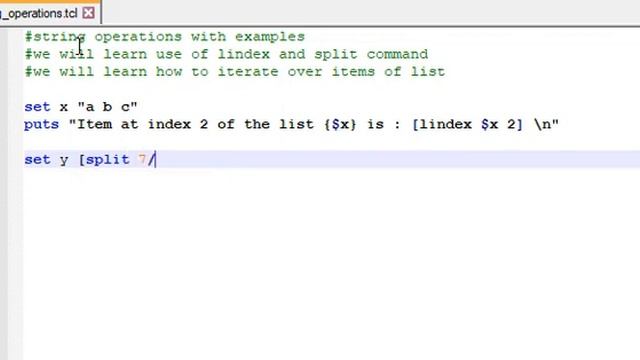 TCL lecture9 : TCL Data Structures | Lists in tcl | Part - 1 смотреть онлайн