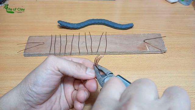 Sculpting Chinese Mint Leg Centipede (Scolopendra subspinipes)_Polymer Clay_Life of Clay смотреть онлайн