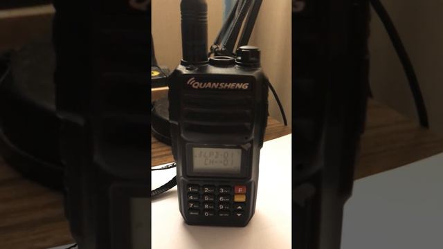 QuanSheng TG-UV2 PLUS Bug On 70cm