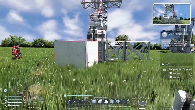 Space Engineers Co Op : Mobile Hinge Rope Crane EP13 смотреть онлайн