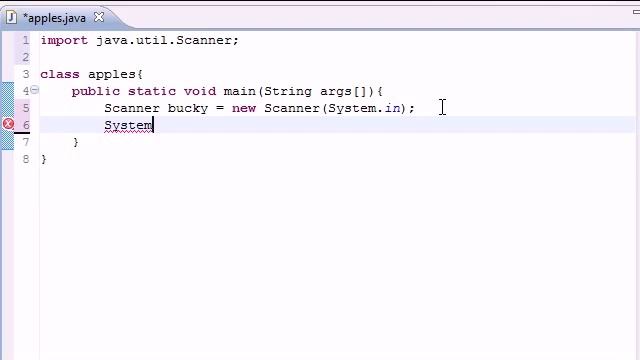 Part 6 : Java Programming Tutorial - Getting User Input смотреть онлайн
