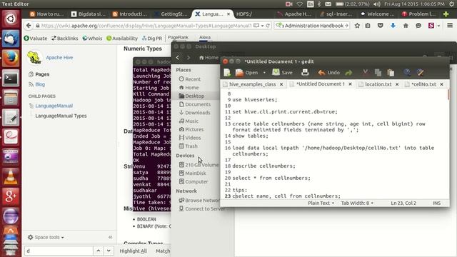 Hive basics - Different ways to Create Table, Load data смотреть онлайн