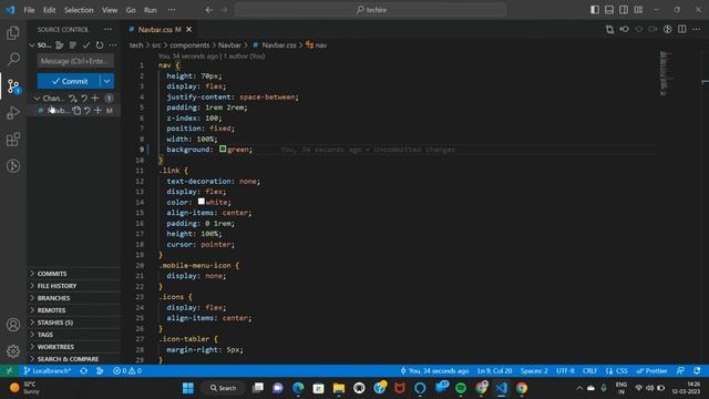 How to initialize repository in Visual Studio(VS code) and push code to GIT (In Tamil) смотреть онлайн