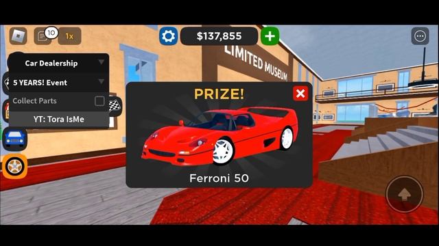 [?5 YEARS Event] Roblox Car Dealership Tycoon Script - Collect All Parts Hydrogen Fluxus Arceus X V смотреть онлайн
