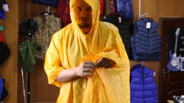 Плащ-накидка-дождевик AceCamp «Lightweight Vinyl Poncho» | 959 руб. ($14) смотреть онлайн