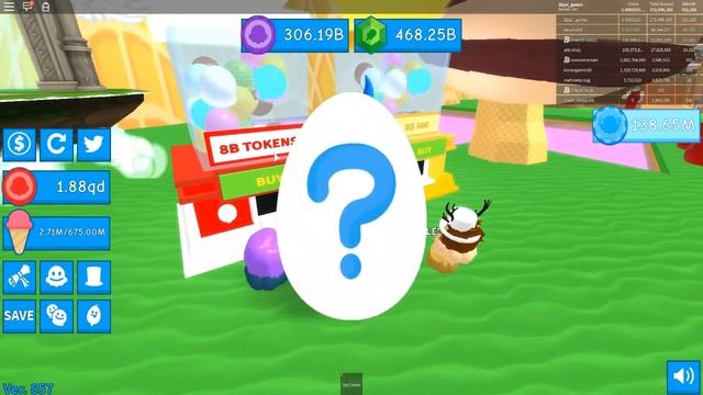 Секретный остров и обновление симулятор мороженого роблокс Secret island ICE CREAM SIMULATOR Roblox смотреть онлайн