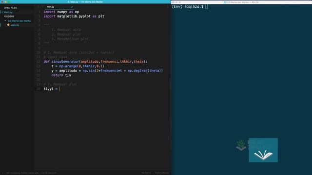 Belajar Matplotlib (Python Plot) #03 - Set Warna dan Marker смотреть онлайн