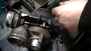 VW CADDY (Как снять турбину?)