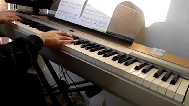 Ookiku Furikabutte opening - Natsuzora (piano) смотреть онлайн