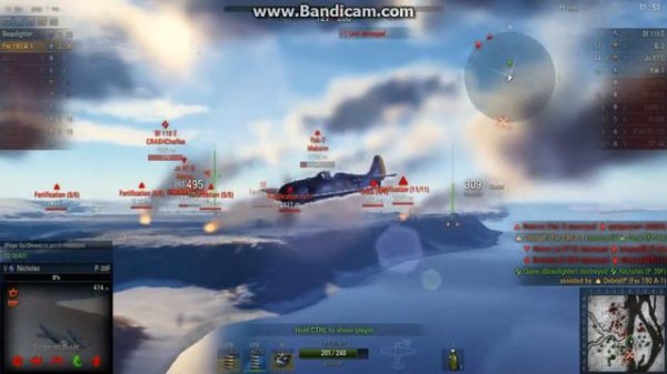 World of Warplanes gameplay - Focke Wulf FW 190 A1 ACE