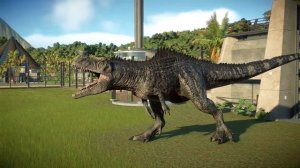 NEW ! T-Rex Color Pack vs Therizinosaurus vs Pyroraptor , Dinosaurs Fighting JWE 2 Dominion