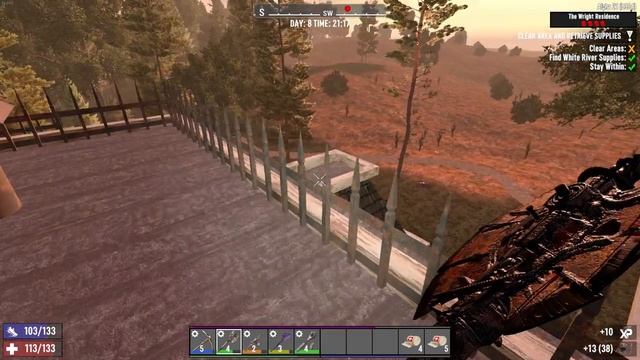 7 days to die - Tool Man Episode 13 - Wright residence and the Wrong path смотреть онлайн