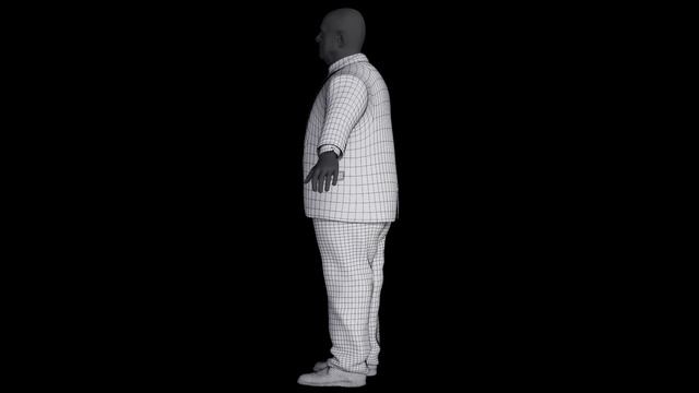 3D Clothing Model: Smart Suit - Heavy Male смотреть онлайн