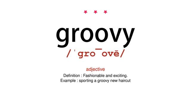 How to pronounce groovy - Vocab Today смотреть онлайн