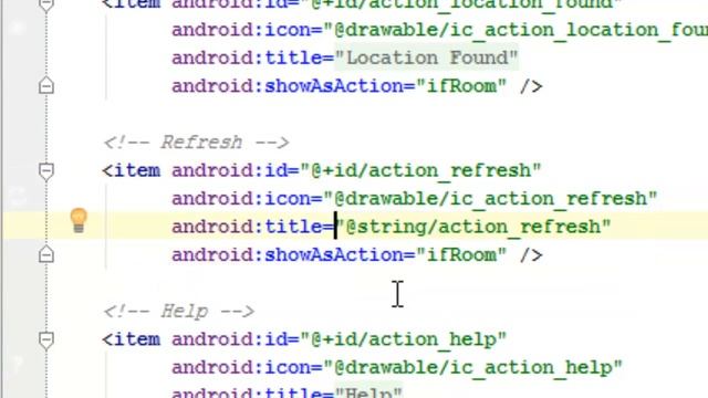 ActionBar in Android Completely Explained Arabic Part 7 spinner actions, custom action view смотреть онлайн