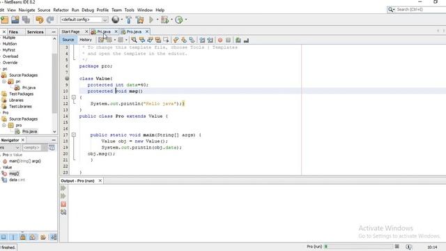 #10 Access Modifiers in Java Tamil смотреть онлайн
