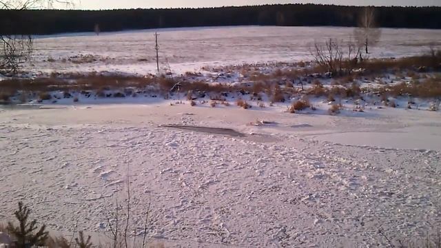 Полынья в новогодней Исети смотреть онлайн