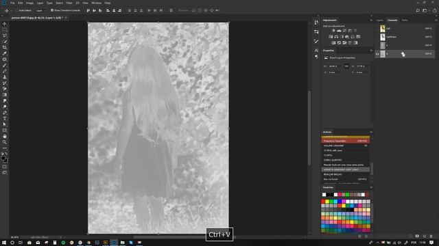 DICA RÁPIDA- MUDANDO CORES USANDO O MODO LAB смотреть онлайн