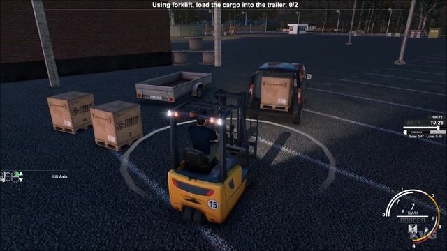 Truck And Logistics Simulator Gameplay (PC HD) [1080p60FPS]