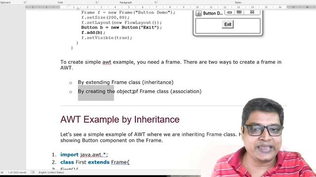 AWT | Part-2 | Advanced Java Programming | Samaresh Hazra смотреть онлайн