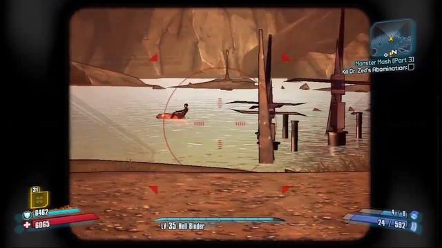 Easter Eggs - Borderlands 1 & 2 Tannis Rides Fish смотреть онлайн